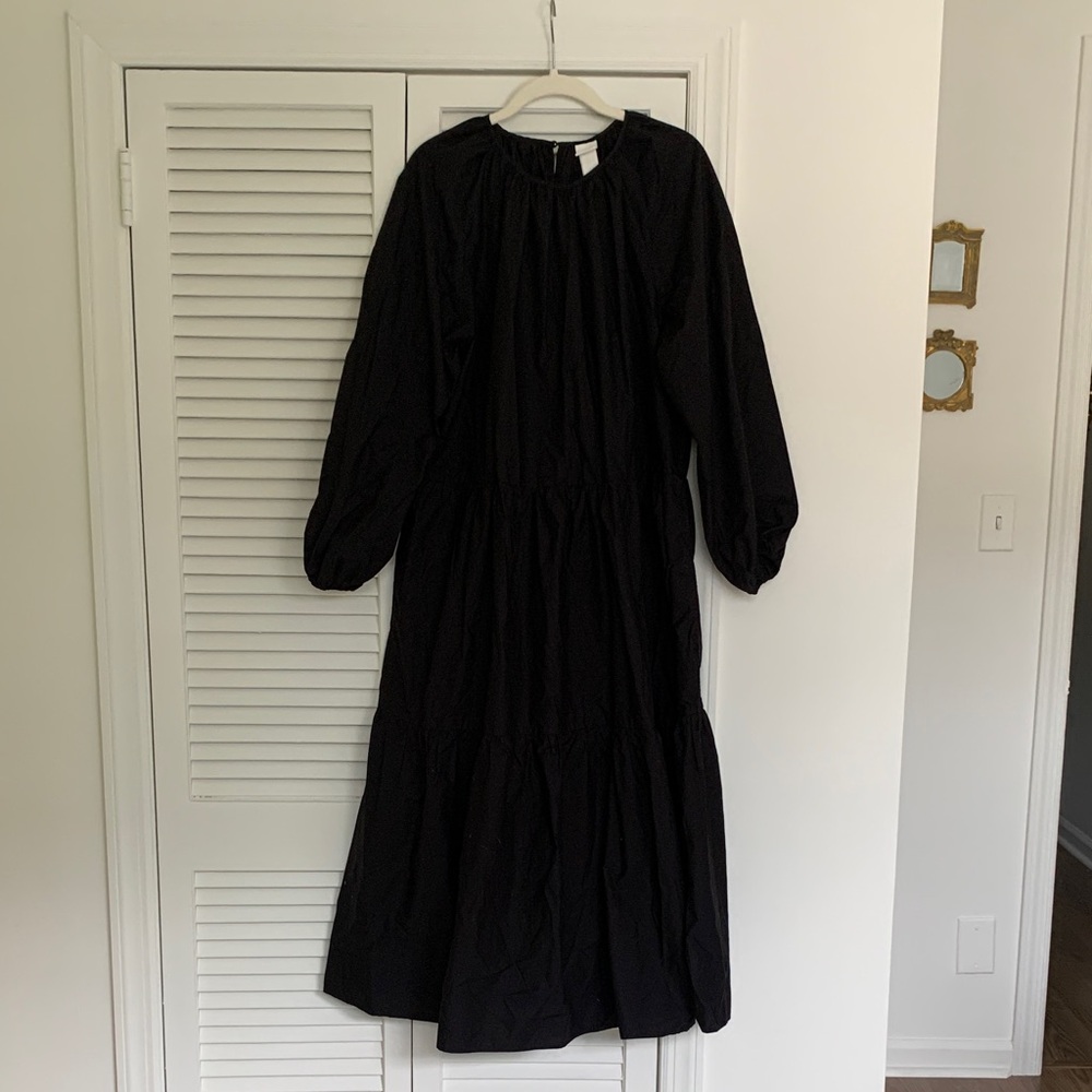 NWT H&M black oversized dress